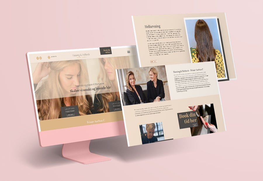 Den ultimative hjemmeside til din frisør salon: Sådan skiller du dig ud!